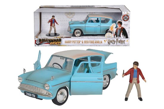 Jada  Harry Potter  1959 Ford Anglia 124 DieCast Toys (MERCH)