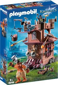 Cover for Playmobil · Playmobil Knights Mobile Dwarf Fortress with Shot Ballista 9340 (MERCH) (2019)