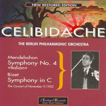 Cover for Celibidache Sergiu · Symphony No.  4 - Italian ( Rec. 1953) Archipel Klassisk (CD) (2000)