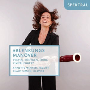 Cover for Winker, Annette / Simon, Klaus · Ablenkungsmanöver - Fagott &amp; Klavier Spektral Klassisk (CD) (2016)