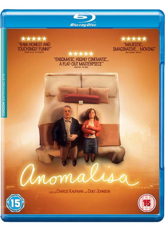 Anomalisa - Anomalisa BD - Elokuva - CURZON ARTIFICIAL EYE - 5021866178400 - maanantai 11. heinäkuuta 2016