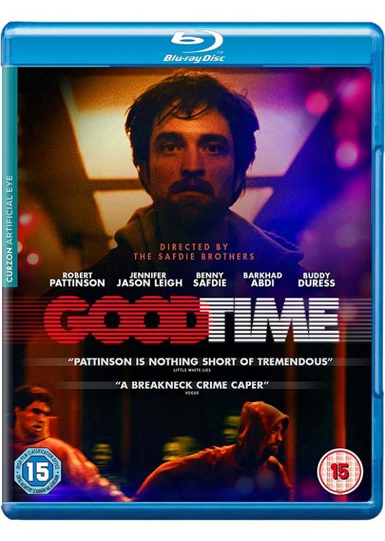 Cover for Good Time BD · Good Time (Blu-ray) (2018)