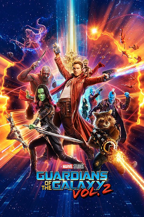 Marvel: Pyramid - Guardians Of The Galaxy 2 - One Sheet (Poster Maxi 61X91,5 Cm) - Guardians Of The Galaxy 2 - Koopwaar - Pyramid Posters - 5050574341400 - 31 december 2019