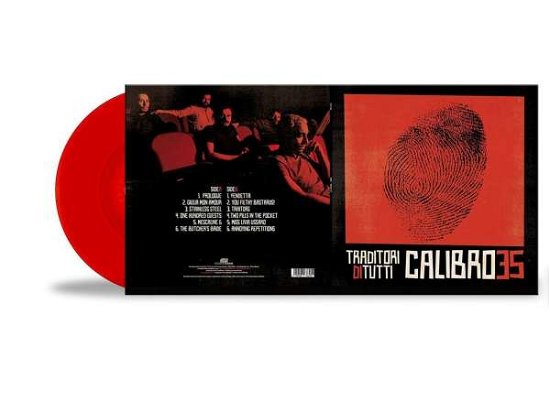 Cover for Calibro 35 · Traditori Di Tutti (LP) [Crystal Red Ltd edition] (2022)