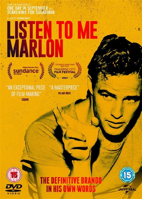 Listen To Me Marlon - Listen To Me Marlon - Films - Universal Pictures - 5053083039400 - 30 november 2015