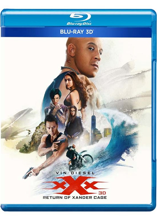Cover for XxX The Return Of Xander Cage 2D + 3D · Xxx - the Return of Xander Cage 3d+2d (Blu-ray) (2017)