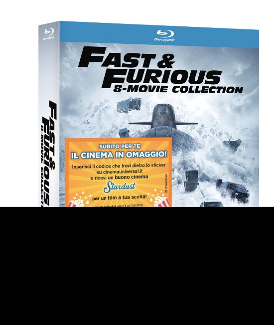 Fast And Furious - 8 Movie Collection - Fast And Furious - Filme - Universal Pictures - 5053083125400 - 18. Oktober 2022
