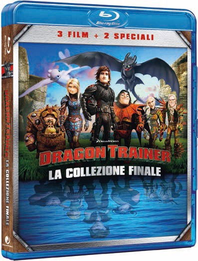 Cover for John Powell · Dragon Trainer - La Collezione Finale (Blu-ray) (2021)
