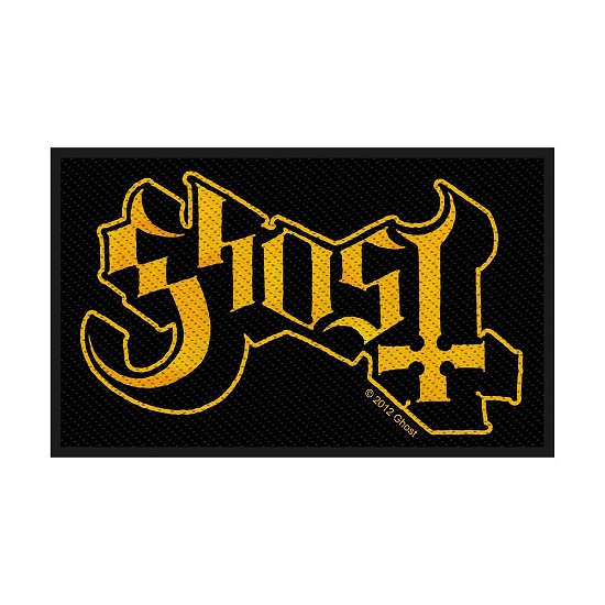 Ghost Standard Woven Patch: Logo - Ghost - Produtos - PHD - 5055339732400 - 19 de agosto de 2019