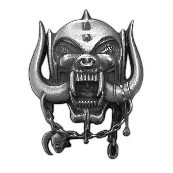 Motorhead Pin Badge: War Pig (Die-Cast Relief) - Motörhead - Produtos - PHM - 5055339787400 - 11 de novembro de 2019