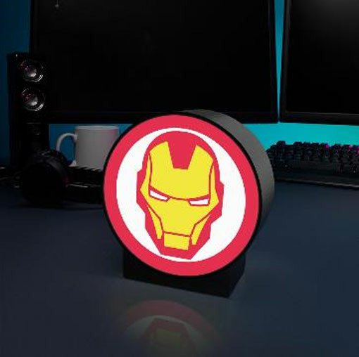 MARVEL - Iron Man - Box Light 13cm - P.Derive - Produtos - Paladone - 5055964790400 - 30 de maio de 2022