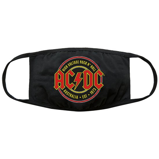 AC/DC Face Mask: Est. 1973 - AC/DC - Merchandise -  - 5056368652400 - 