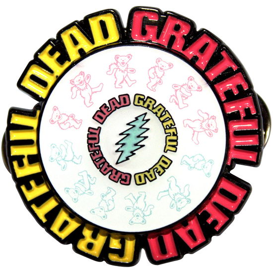 Cover for Grateful Dead · Grateful Dead Pin Badge: Spinning Emblem (Badge) (2024)