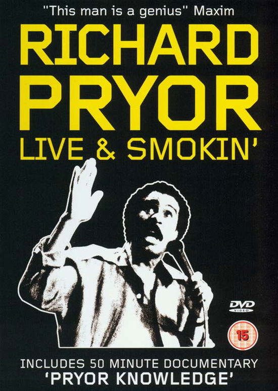 Cover for Richard Pryor - Live And Smokin' · Richard Pryor - Live And Smoking (DVD) (2005)