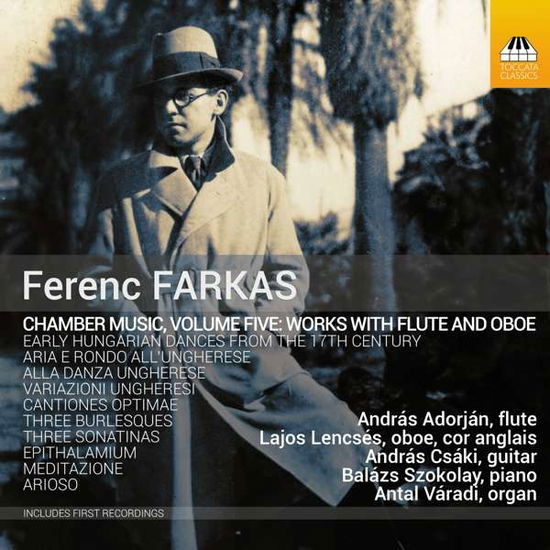 Cover for Adorjan, Andras / Lajos Lencses · Ferenc Farkas: Chamber Music. Vol. 5 (CD) (2021)