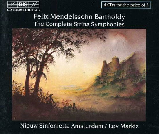 Complete String Symphonie - F. Mendelssohn-Bartholdy - Musik - BIS - 7318599389400 - 1. Oktober 1998