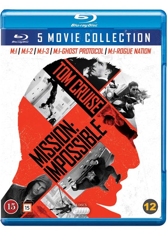 Mission: Impossible 1-5 (New Line Look) -  - Film - Paramount - 7340112745400 - 5. juli 2018