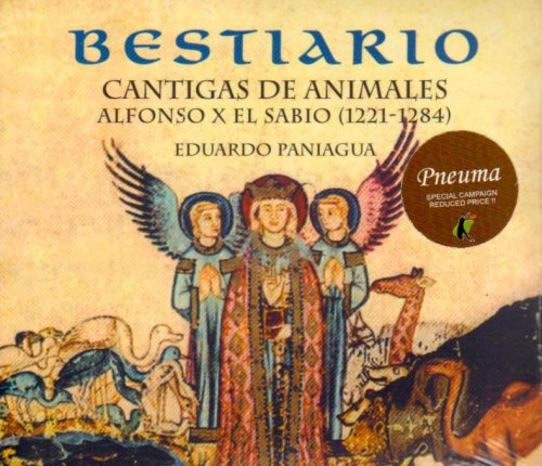 Cover for Paniagua Eduardo · Bestiario, Alfonso X El Sabio (CD) (2017)