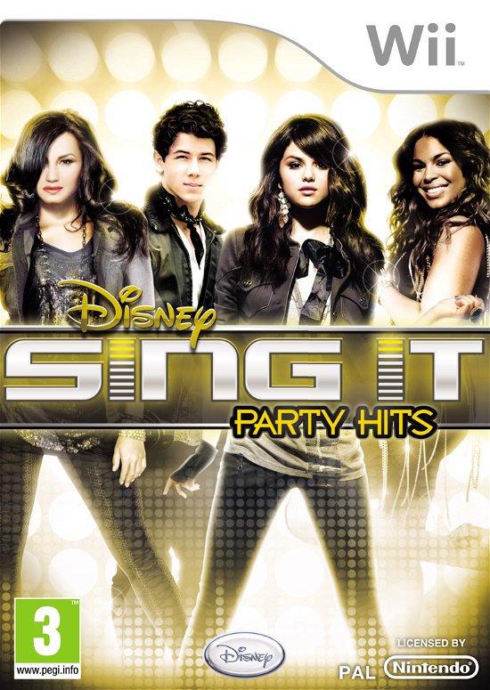 Cover for Spil-wii · Disney Sing It Party Hits (Wii) (2010)
