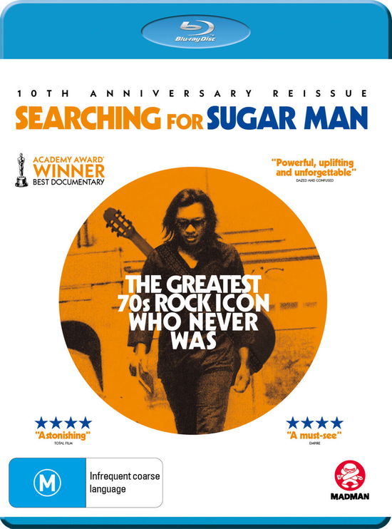 Cover for Searching for Sugar Man: 10th Anniversary (Blu-ray) [Reissue edition] (2023)