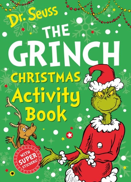 Cover for Dr. Seuss · The Grinch Christmas Activity Book (Paperback Bog) (2024)