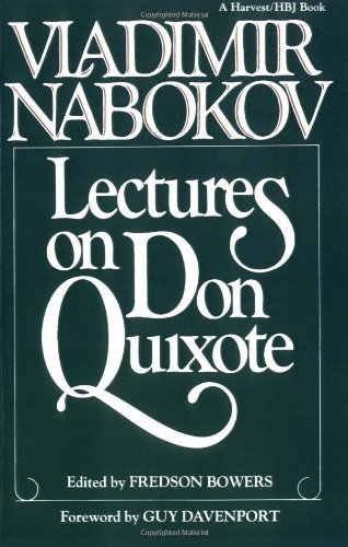 Cover for Vladimir Nabokov · Lectures on Don Quixote (Pocketbok) (1984)