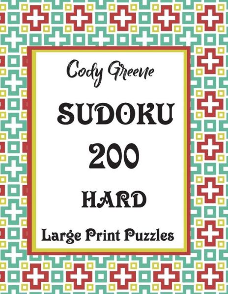 Cover for Cody Greene · Sudoku (Paperback Book) (2019)