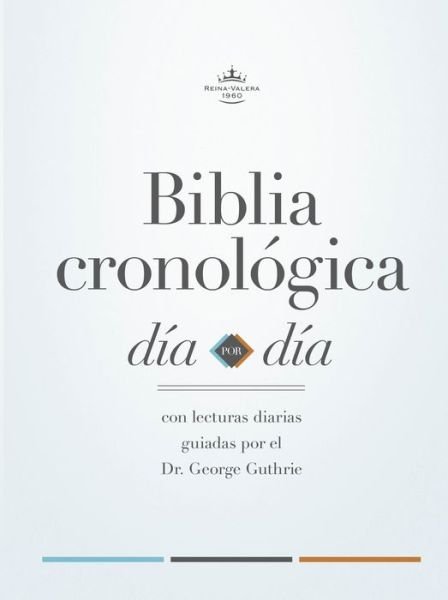 Cover for B&amp;H Español Editorial Staff · RVR 1960 Biblia cronológica, día por día, tapa dura (Hardcover Book) (2020)