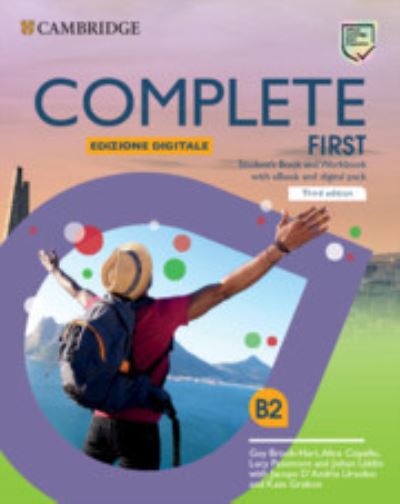 Cover for Guy Brook-Hart · Complete First Student's Book and Workbook with ebook and Digital Pack Edizione Digitale (Book) [Italian edition] (2021)