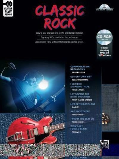Cover for Alfred Music · Classic Rock Guitar Play-Along (Taschenbuch) (2016)