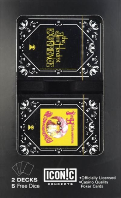 Jimi Hendrix Double Deck Playing Card Set w. Dice - Hal Leonard - Board game - Hal Leonard Corporation - 9781540006400 - April 1, 2020