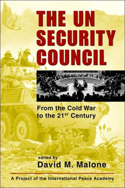 Cover for David M. Malone · U.N. Security Council: From the Cold War to the 21st Century (Paperback Book) [New Ed. edition] (2004)