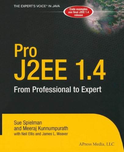 Cover for Sue Spielman · Pro J2EE 1.4: From Professional to Expert (Paperback Book) [Softcover reprint of the original 1st edition] (2004)