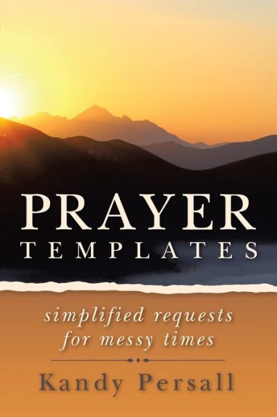 Cover for Kandy Persall · Prayer Templates (Paperback Book) (2021)