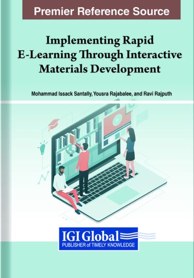 Cover for Mohammad Issack Santally · Implementing Rapid e-Learning Through Interactive Materials Development (Book) (2023)