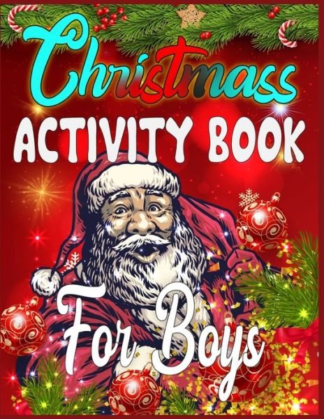 Cover for Sk Publishing · Christmass Activity Book For Boys (Paperback Bog) (2019)