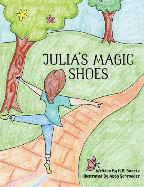 Cover for H B Boortz · Julia's Magic Shoes (Paperback Book) (2020)