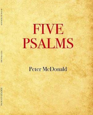 Cover for Peter McDonald · Five Psalms (Paperback Bog) (2021)