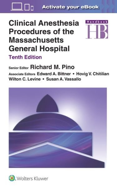Cover for Richard M Pino · Clinical Anesthesia Procedures of the Massachusetts General Hospital (Taschenbuch) (2021)