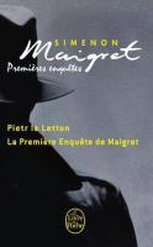 Maigret, premieres enquetes - Georges Simenon - Livros - Le Livre de poche - 9782253158400 - 16 de fevereiro de 2011