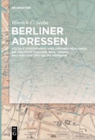 Cover for Seeba · Berliner Adressen (Bok) (2019)