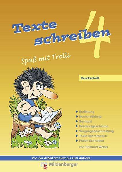 Cover for Edmund Wetter · Texte schreib.Spaß m.Trolli.DS. 4.Sj. (Book)