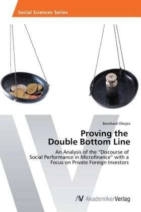Cover for Obojes · Proving the Double Bottom Line (Buch) (2012)