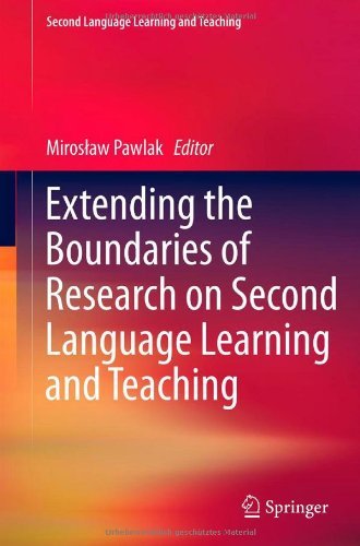 Cover for Miroslaw Pawlak · Extending the Boundaries of Research on Second Language Learning and Teaching - Second Language Learning and Teaching (Gebundenes Buch) (2011)