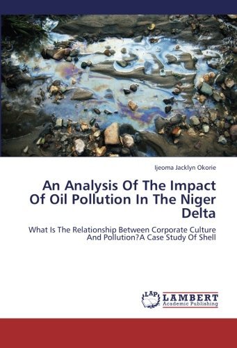 Cover for Ijeoma Jacklyn Okorie · An Analysis of the Impact of Oil Pollution in the Niger Delta: What is the Relationship Between Corporate Culture and Pollution? a Case Study of Shell (Taschenbuch) (2013)
