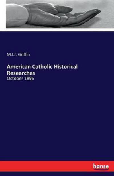 Cover for Griffin · American Catholic Historical Re (Book) (2016)