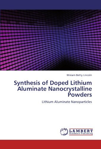 Cover for Miriam Betty Lincoln · Synthesis of Doped Lithium Aluminate Nanocrystalline Powders: Lithium Aluminate Nanoparticles (Paperback Book) (2012)