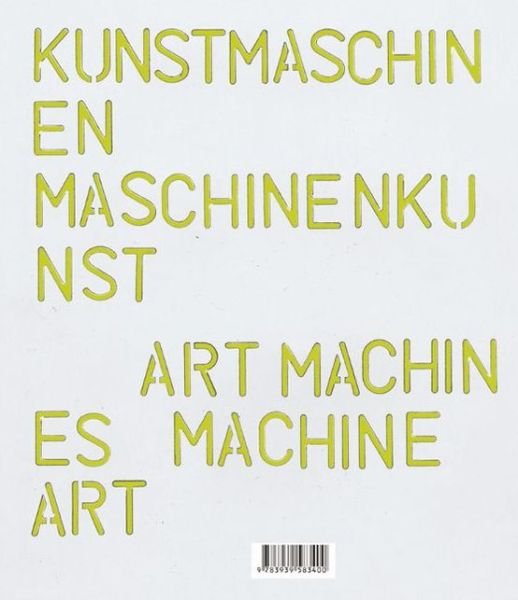 Cover for Justin Hoffmann · Art Machines, Machine Art (Gebundenes Buch) [German, Bilingual edition] (2008)