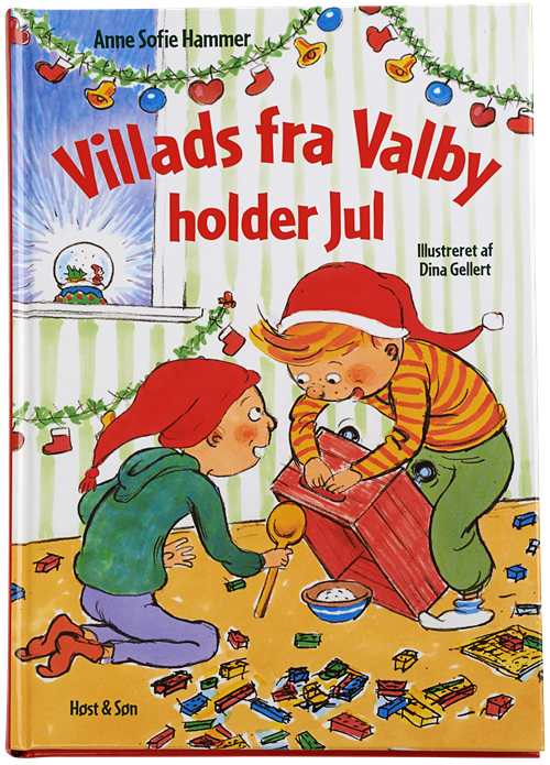 Cover for Anne Sofie Hammer · Villads fra Valby holder jul (Indbundet Bog) [1. udgave] (2014)