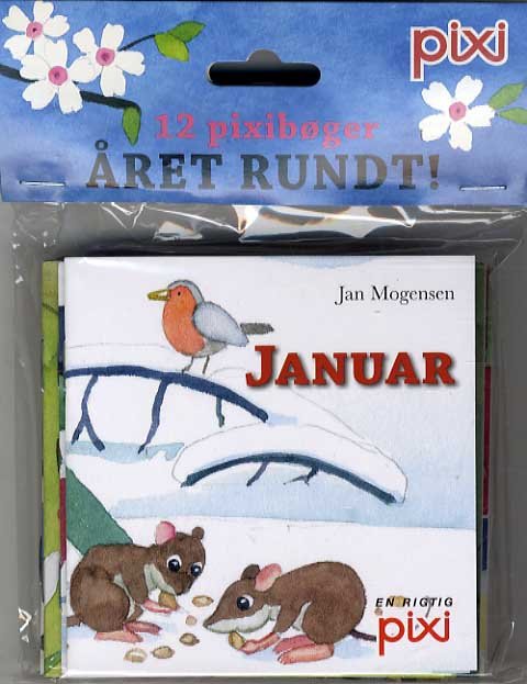 Cover for Jan Mogensen · Pixi: 12 pixibøger - Året rundt (Sewn Spine Book) [1e uitgave] (2015)
